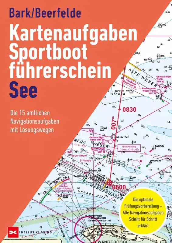Kartenaufgaben SBF See - mit detailliertem Lösungsweg
